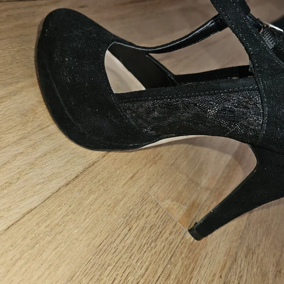 Call It Spring Black Heels - Picture 2 of 4